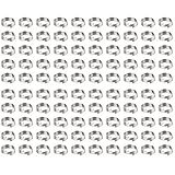 CyeeLife Dart Shafts Spring Metal O Rings for Plastic Stems 100pcs