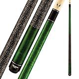 Viking Valhalla 100 Series with Irish Linen Wrap 2 Piece 58” Pool Cue Stick VA115 (19oz, Green)
