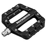ROCKBROS Nylon Fiber Bike Pedals Lightweight Platform MTB BMX 9/16"