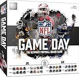 Masterpieces NFL Game Day: The Ultimate Football Board Game – Officially Licensed with All 32 Teams Ages 9+ 2-4 Players Fun for Family Game Night or Parties