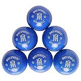 Mozi Sports Wind Cricket Balls - Indoor & Outdoor Soft Training Cricket Ball for Coaching Practice (Blue)