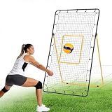 OLIXIS Volleyball Rebounder Net 7x4 FT, Rebounder Net with Travel Bag