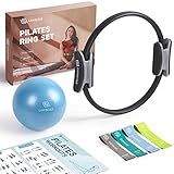 LIONSCOOL Pilates Ring Set (Black)