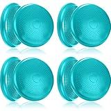 Jerify 4 Pcs Wiggle Seat Summer Inflated Wobble Cushion Stability Balance Pad Balance Disc Sensory Seat for Men Women Fitness Physical Exercise Improving Posture Home Office(Lake Blue)