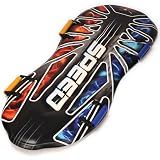 Flexible Flyer Premium 2 Person Foam Sled for Kids and Adults - Large 50" Winter Toboggan Bobsled with Handles, Extremely Lightweight Snow Sled for Ages 5 & Up