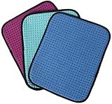 TonGass 10"x8" Multicolor Microfiber Bowling Ball Towel