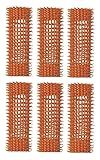 Olivia Garden Jet Set EZ Grip Self-Gripping Curlers - Hair Rollers for Setting or Perming - Style Curls and Waves, 1 1/16" - 6 Count