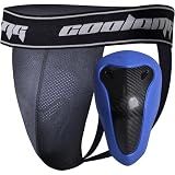 COOLOMG Men’s MMA Jock Straps with Athletic Cup Adult Groin Guard