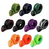 10Pcs Rod Sock Fishing Rod Sleeve Cover Protector Gloves Tools. Flat or Pointed End/Spinning or Casting Rods. Sea or Spinning Fishing Rod