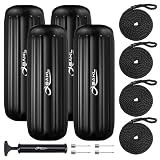 OBAKL 4 Pack 10 x 28 Inches Boat Fenders Bumpers for Docking