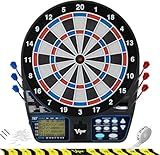 Viper 787 Electronic Dartboard, Ultra Thin Spider for Increased Scoring Area, Free Floating Segments, Locking Segment Holes for Fewer Bounceouts, Automatic Scoring