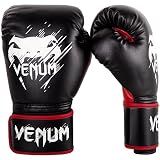 Venum Contender Kids Boxing Gloves - Black/Red - 8oz, 8 oz