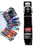 Rawlings Adjustable Belt | One Size Fits Most (18"-36") | Black