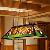 Wellmet Pool Table Lights for 7'8'9' Billiard Light Hanging Over Pool Table