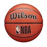 Wilson NBA Forge Indoor/Outdoor Basketball - Brown, Size 7-29.5"