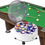 Carivia Upgraded Pool Ball Cleaner, Automatic Billiard Ball Cleaner and Polisher,Pool Ball Polishing for 16 Billiard and Snooker,Pool Balls Cleaner Machine,110v