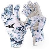 KastKing La Sal UPF50+ Fingerless Fishing Gloves, Men and Women