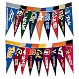 Rico Industries NCAA Acc Complete 4" x 9" Felt Mini Pennant League Set (Includes All Teams)