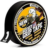 EAGLES Hockey Tape Multipurpose Cloth Tape Roll for Lacrosse Baseball & Softball Bats, Rackets, Pullup Bars, Gardening Tools, Sports Gift Perfect for Wrist, Ankle, Foot, Knee and Hand Taping (Black)