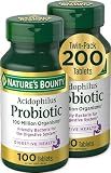 Nature's Bounty Acidophilus Probiotic, Daily Probiotic Supplement