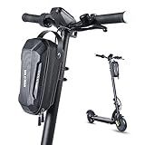 CHICLEW Scooter Storage Bag, Quick Release 2L Capacity Scooter Handlebar Bag for Carrying Charger Tools Repair Tools with Waterproof Hardshell, Compatible with Scooters, Bikes, Segway Ninebot and NIU