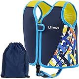 Limmys Premium Kids Swim Vest - Toddler Swim Jacket and Buoyancy Swimming Aid - Modern Design Swimming Vest for Boys, Girls and Babies - with Drawstring Bag