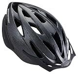 Schwinn Thrasher Helmet for Adults, Black, Size 58 - 62 cm, for Riders Ages 14+, Lightweight Microshell, Adjustable Dial and Straps, Interior Padding, 20 Air Vents, Removable Visor, Adult Bike Helmet
