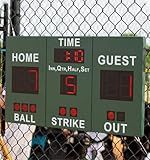 Mobile Score Portable Scoreboard Kit LED Digital Scorer Bluetooth APP Control, Positive Countdown/Stopwatch/Score Display for Baseball, Basketball, Rugby, Football, Tennis, Badminton, Table Tennis