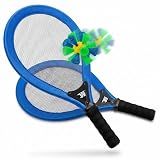 Whackminton Jumbo Outdoor Paddle Game Set, No Net or Setup Needed
