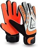 EFAH SPORTS Soccer Goalie Goalkeeper Gloves for Kids Boys Youth with Grips | Latex Palm