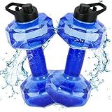 YOTAN Water Dumbbells Set, 2 PCS Water Weights for Pool Exercise, Pool Weights for Water Exercise Resistance, Aquatic Exercise Equipment for Aqua Therapy, Pool Fitness, Weight Loss