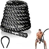 Yes4All Battle Rope No Cover 1.5in - 30ft