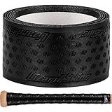 Lizard Skins DSP Ultra 1.1mm Bat Grip – Next-Gen Durasoft Polymer Baseball & Softball Bat Tape (Jet Black)