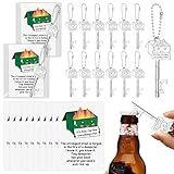 Vesici 24 Sets Employee Appreciation Gifts Bulk Puzzle Shaped Bottle Openers Inspirational Card for Team Appreciation Building Recognition Gifts for Office Team Employee Teacher