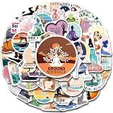 SigyoJeom 200PCS Yoga Stickers for Water Bottles Laptops Journals