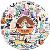 SigyoJeom 200PCS Yoga Stickers for Water Bottles Laptops Journals, Waterproof Meditation & Mindfulness Vinyl Decals, Bulk Gifts for Yoga Lovers Women Men