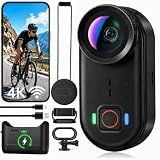 4K Waterproof Mini Action Camera, 64GB WiFi POV Video Wearable Body Camera