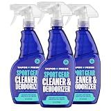 Vapor Fresh Sports Gear Cleaner and Deodorizer Spray, 16oz (3 Pack)