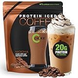 Chike Mocha High Protein Iced Coffee, 20 G Protein, 2 Shots Espresso, 1 G Sugar, Keto Friendly and Gluten Free, 14 Servings (15.3 Ounce)