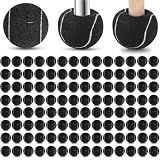 Macarrie 120 Pcs Precut Tennis Ball for Chair Tennis Ball Chairs Foot Cover