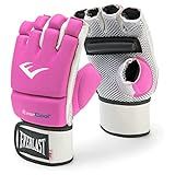 Everlast Evercool Breathable and Comfortable Full Wristwrap Support Neoprene MMA Kickboxing Gloves with Mesh Palm and Knuckle Padding