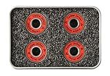 Yellow Jacket Premium Scooter Bearings, Kick Scooter, 608, ABEC 11, Racer Red (Pack of 4)