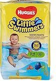 Huggies Little Swimmers Disposable Swim Pants, Small (15lb-34lb.), 12-Count