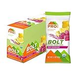 PROBAR - Bolt Organic Energy Chews, Pink Lemonade, Non-GMO, Gluten-Free, USDA Certified Organic, Healthy, Natural Energy, Fast Fuel Gummies with Vitamins B & C (12 Count)