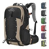 Maelstrom 40L Hiking Backpack, Lightweight Camping Daypack with Rain Cover