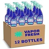 Vapor Fresh Sports Gear Cleaner and Deodorizer Spray, 16oz (12 Pack)