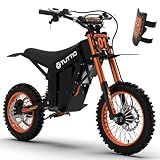 Tuttio Electric Dirt Bike Teens Adults Electric Bike 48V 21AH Removable Battery with Hydraulic Brakes (21AH Dirt Bike)