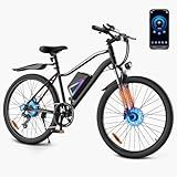 AYOLNY Electric Bike for Adults/Teens, 14" Foldable Commuter Ebike & 26" Electric Mountain Bike, 750W/1000W Peak Motor Electric Bicycle for Commuting, 15/30/40 Miles Range 36V Battery