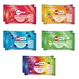 SaltStick Energy Gummies with Electrolytes, Variety Pack, Easy to Chew Electrolyte Gummy, Energy Chews That Taste Great. 10 Packs, 80 Gummies