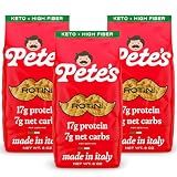 Pete's Pasta Rotini, Low Carb, Keto, Protein Pasta,17g Protein 7g Net Carbs
